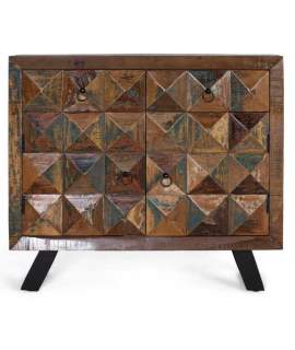 Consola Vintage Colores Desgastados Serie Diamante