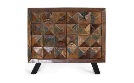 Consola Vintage Colores Desgastados Serie Diamante