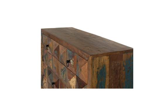 Consola Vintage Colores Desgastados Serie Diamante