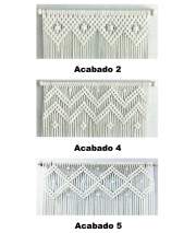 Cortina Macrame Mod.2,4,5 de 100 ancho, altos de 170 a 260