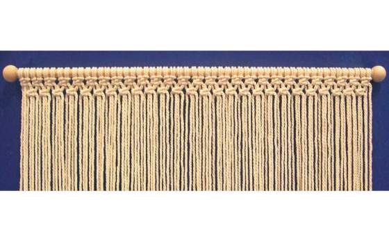 Cortina Macrame Mod. 1 de 100 ancho, altos de 170 a 210