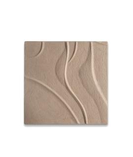 Cuadro Decoracion Marron Blanco Roto Serie Aweler