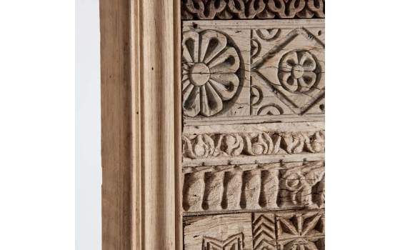 Cuadro Decoracion Tallado Ornamental Natural Serie Gient