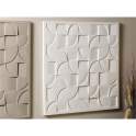 Cuadro Panel Decoracion en Relieve Color Blanco Aveyro Cuadro Panel Decoracion en Relieve Color Blanco Aveyro
