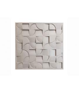 Cuadro Panel Decoracion en Relieve Color Topo Aveyro