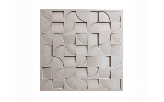 Cuadro Panel Decoracion en Relieve Color Topo Aveyro