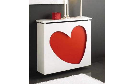 Cubre Radiador Corazon