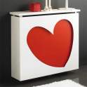 Cubre Radiador Corazon