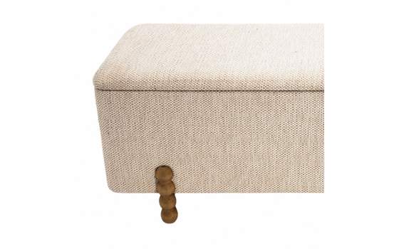 Descalzadora banqueta Baul Tapizada Bicolor Serie Ationes