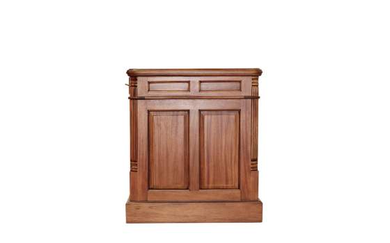 Escritorio Clasico Colonial 160 cm 6 Cajones 1 Puerta Vitorian