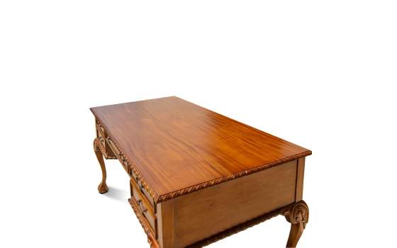 Escritorio Colonial Chippendale 5 Cajones