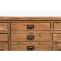 Escritorio Colonial con Silla Empotrada Serie Acacia