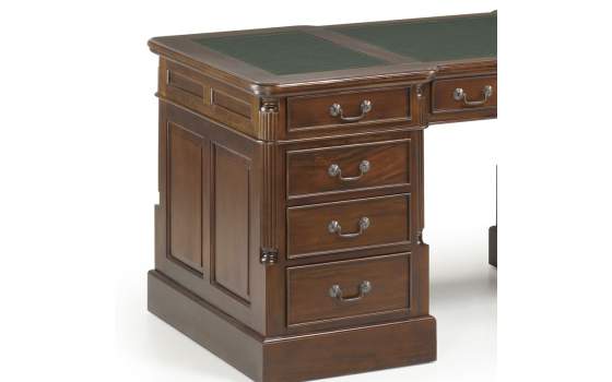 Escritorio Colonial Panter 6 Cajones 1 Puerta
