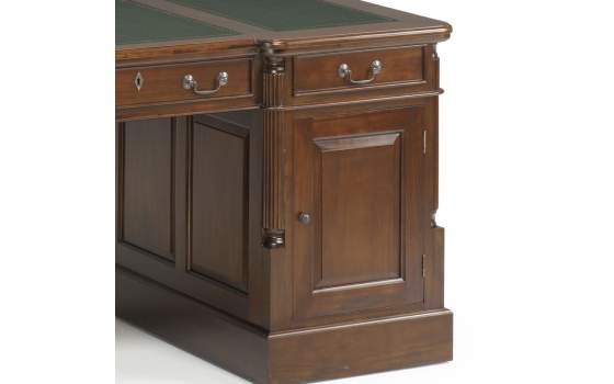 Escritorio Colonial Panter 6 Cajones 1 Puerta