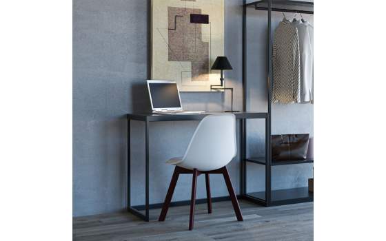 Escritorio Moderno Lineas Rectas en Forja  Serie Aebin