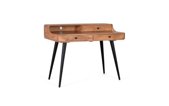 Escritorio Secreter Moderno Madera Mango 3 Cajones Acriad