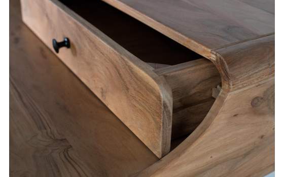 Escritorio Secreter Moderno Madera Mango 3 Cajones Acriad