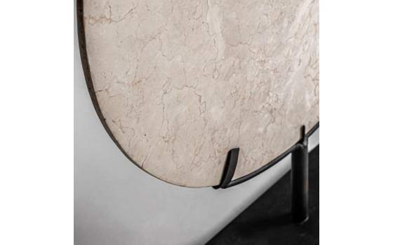 Escultura Aro de Marmol Estilo Etnico Serie Akataon