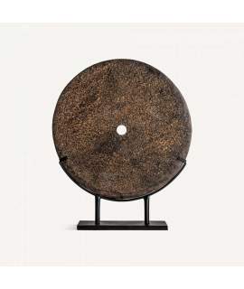 Escultura Aro de Piedra Estilo Etnico Serie Akataon