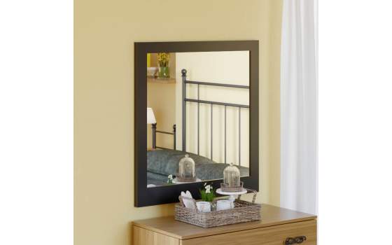 Espejo Actual Recto en Forja y Acero Colores Serie Eva