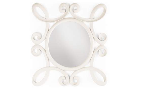 Espejo Colonial Vintage Blanco Jamine