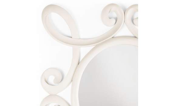 Espejo Colonial Vintage Blanco Jamine