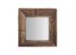 Espejo Cuadrado Rustico Madera Reciclada - Serie Walding