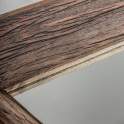 Espejo Cuadrado Rustico Madera Reciclada - Serie Walding