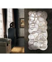 Espejo Decoracion Algarabia Marco Plata Serie Almuyna