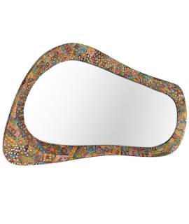 Espejo Decoracion colores estilo oriental Serie Albizo