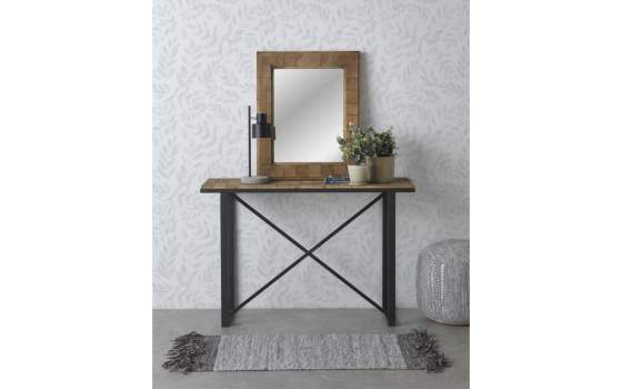 Espejo Decoracion Madera Reciclada Serie Natens