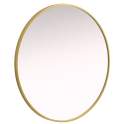 Espejo Decoracion Redondo Color Oro - Serie Alisont