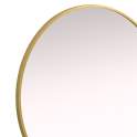 Espejo Decoracion Redondo Color Oro - Serie Alisont