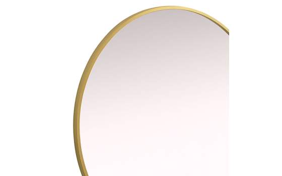Espejo Decoracion Redondo Color Oro - Serie Alisont
