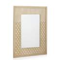 Espejo Decoracion  Roble Marfil Oro Serie Adresas
