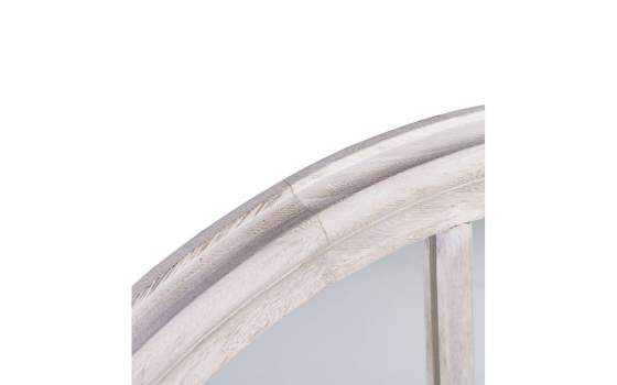 Espejo Decoracion Rueda Blanco Decape Serie Diriast