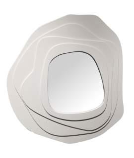 Espejo Diseño Actual Blanco Formato Moderno Serie Albelt