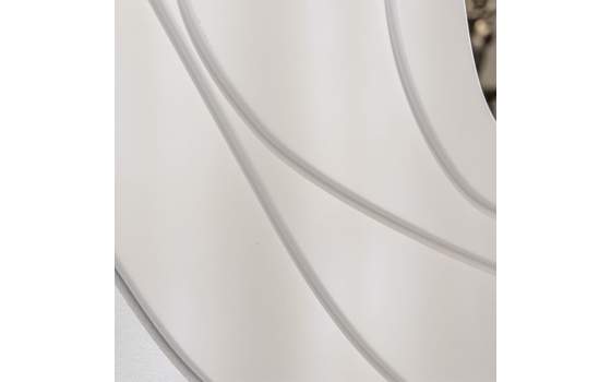 Espejo Diseño Actual Blanco Formato Moderno Serie Albelt