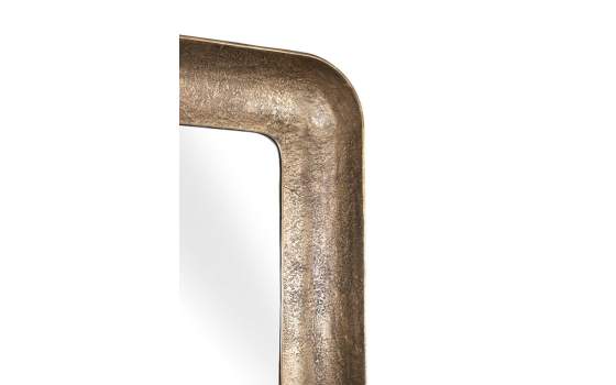 Espejo Diseño Rustico Industrial Laton Bronce Serie Collum