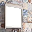 Espejo Estilo Actual Madera Bicolor Serie Dormitorio Praga