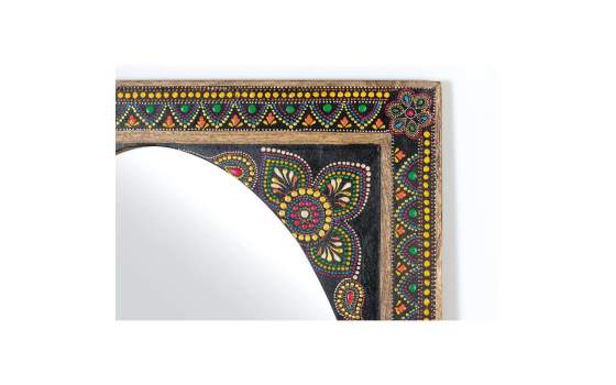 Espejo Estilo Oriental Marco Decorado - Serie Thasos