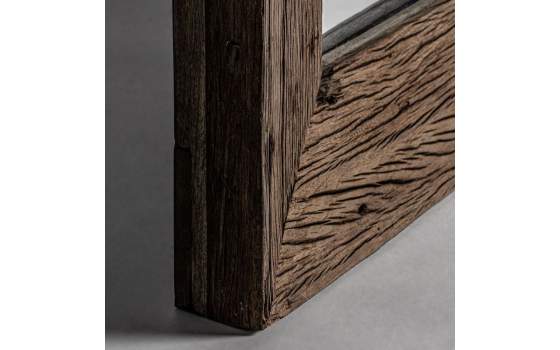 Espejo Grande Marco de Madera Rustica Reciclada Samsun
