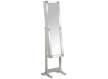 Espejo Joyero Pie Blanco con Marco de Cristal Full Front - Ardua
