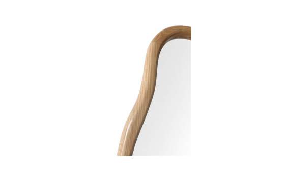 Espejo Marco Irregular Paulownia Natural 80x180 cm - Serie Arall