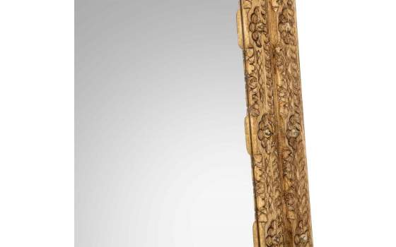 Espejo Marco Madera Tallada Rustica 80 X 100 Serie Arretia