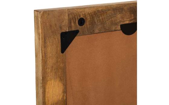 Espejo Marco Madera Tallada Rustica 80 X 100 Serie Arretia