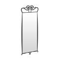Espejo Moderno Vertical en Forja y Acero Serie Agata