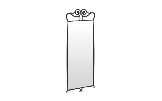 Espejo Moderno Vertical en Forja y Acero Serie Agata
