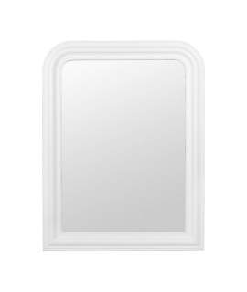 Espejo Recibidor Clasico Blanco Serie Diriast