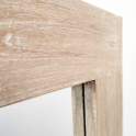 Espejo Rectangular 80 X 100 Blanco Decapado Serie Elisean